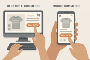 E-Commerce vs M-Commerce: Online vs Mobile Commerce