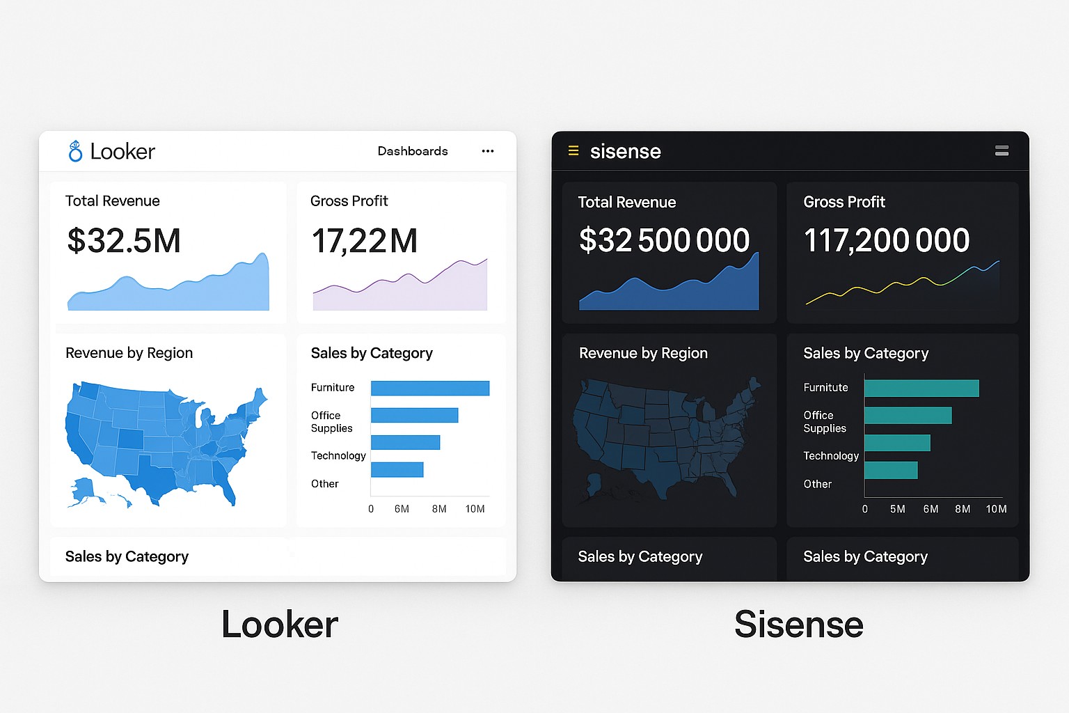 Looker vs Sisense: BI Tools Comparison