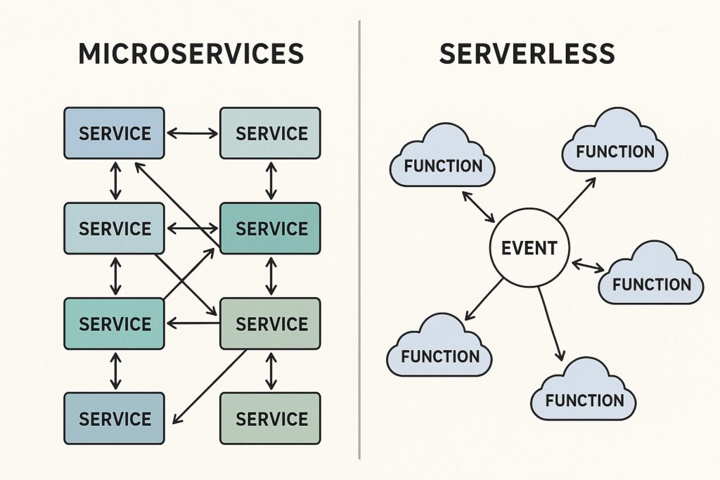 Microservices vs Serverless: Choosing the Right Architecture