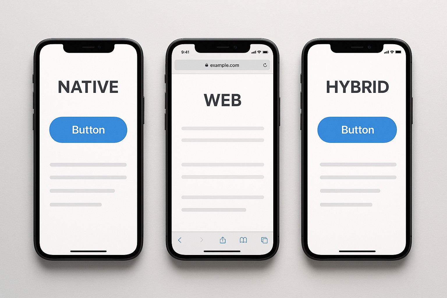 Native vs Web vs Hybrid Apps: Choosing a Mobile Strategy