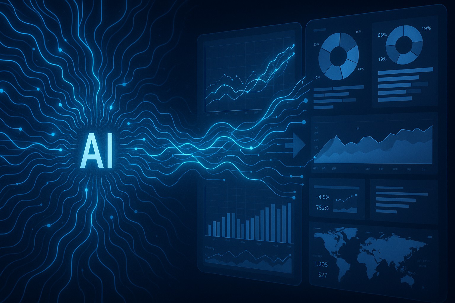 AI in Data Analytics: How Artificial Intelligence Improves Insights