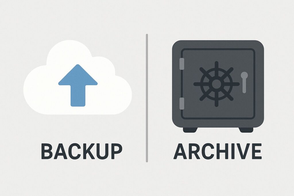 Cloud Backup vs Data Archive: Storage Strategies