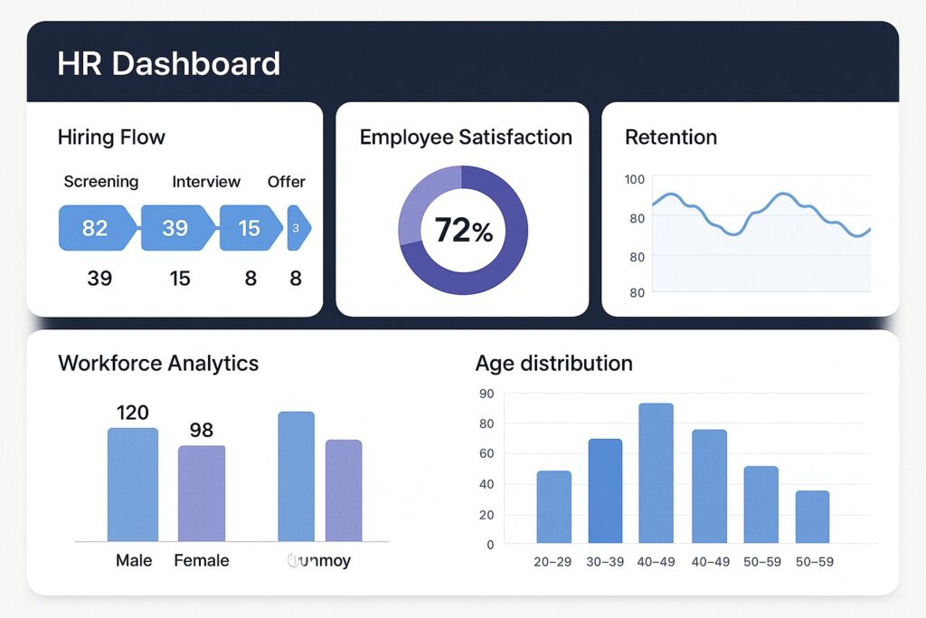 HR Dashboard Examples for Modern HR Teams