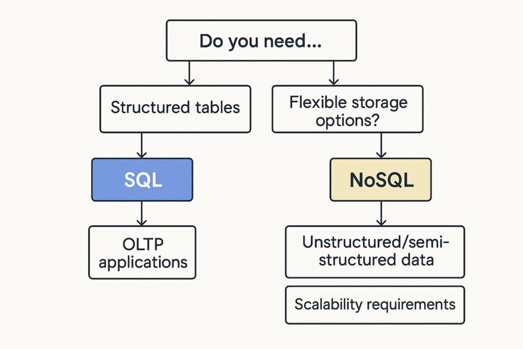 When to Choose NoSQL vs SQL: Use Case Guide