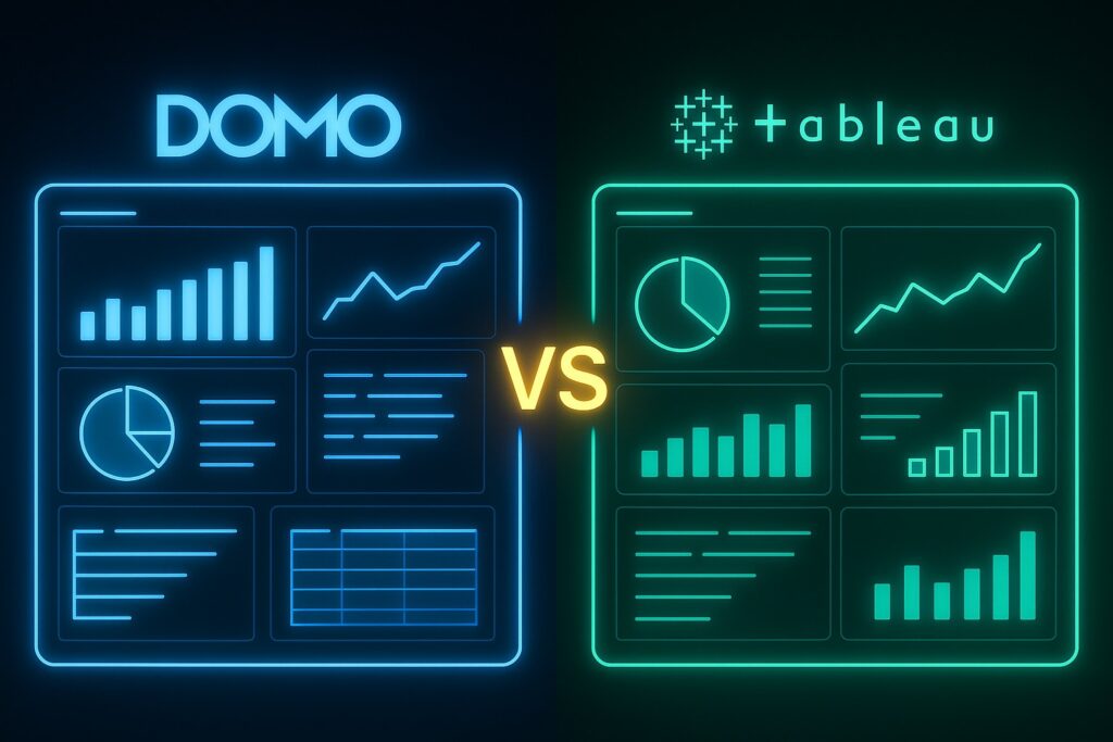 Domo vs Tableau: BI Tools Comparison