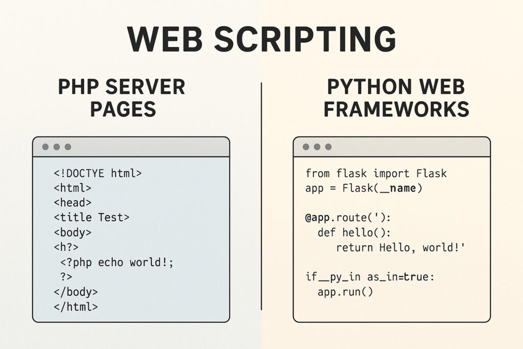 PHP vs Python: Web Scripting Languages Compared