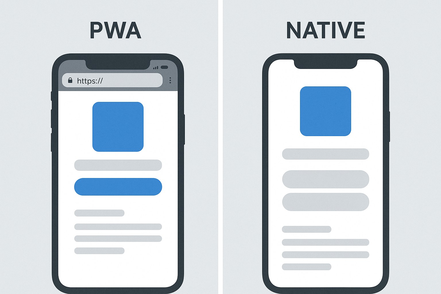 Progressive Web Apps (PWA) vs Native Apps: Pros and Cons