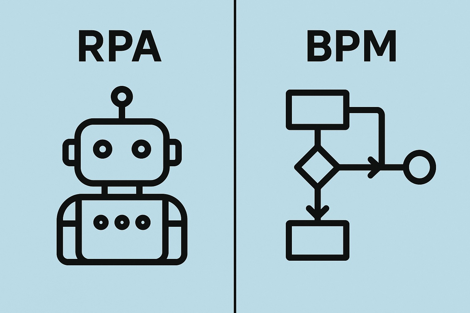 RPA vs BPM: Robotic Process Automation vs Business Process Management