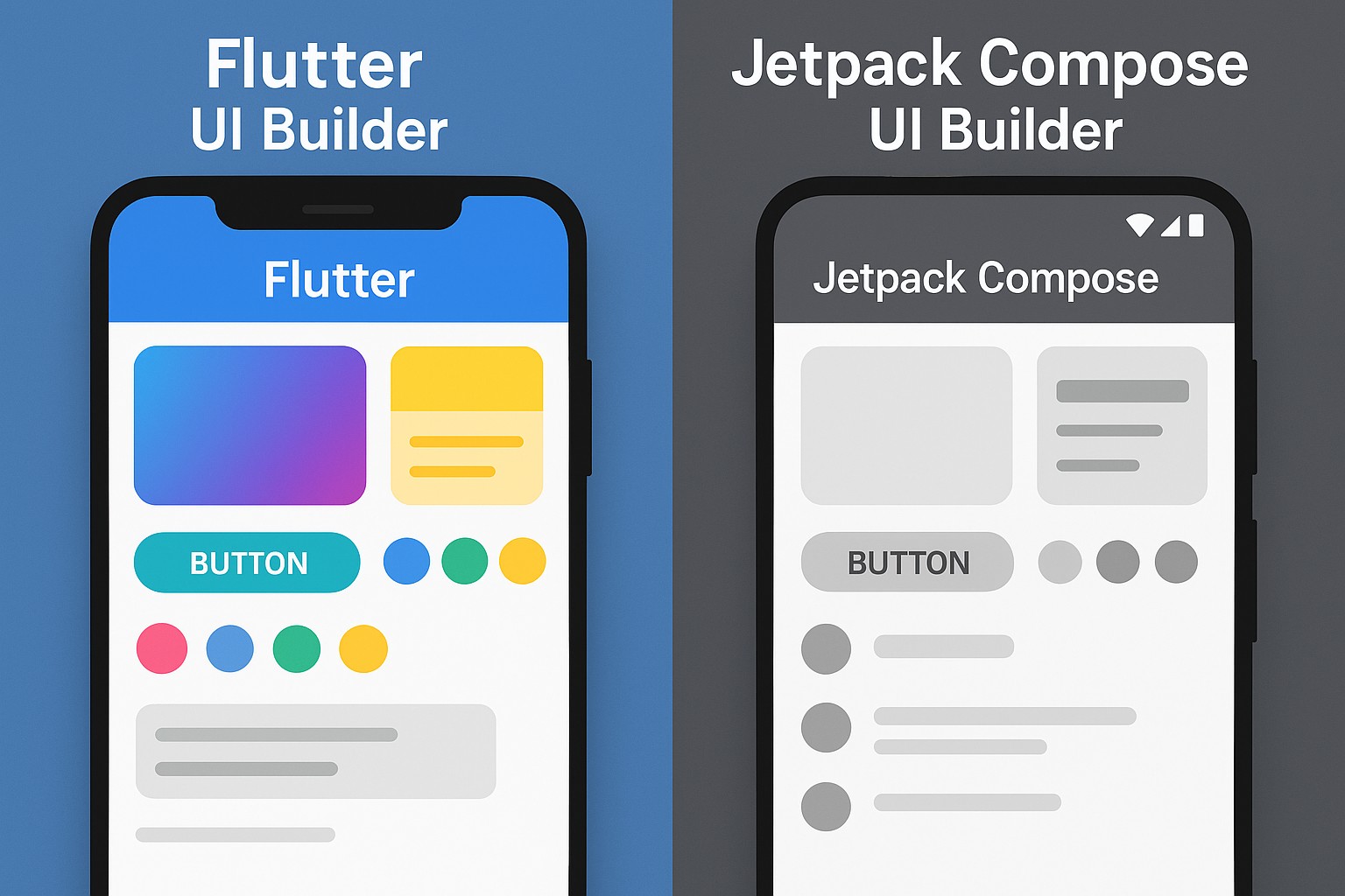 Flutter vs Jetpack Compose: Modern UI Toolkit Comparison