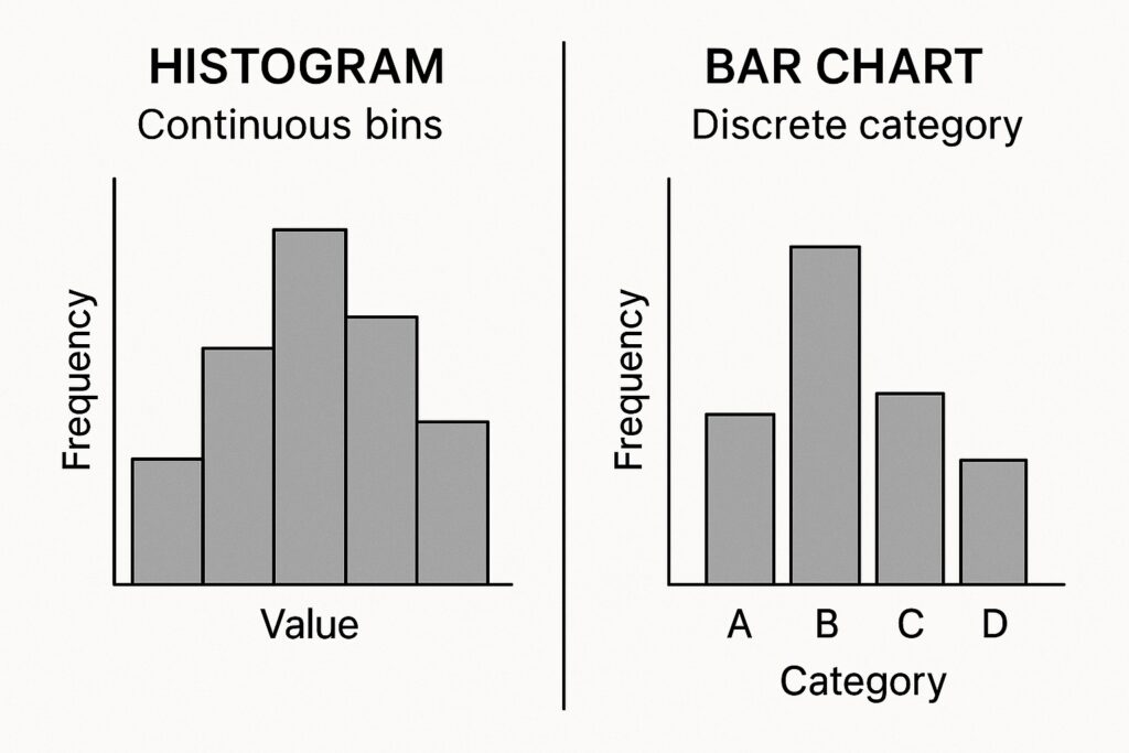 Histogram vs Bar Chart: Differences and When to Use Each