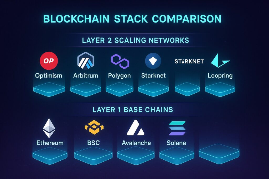 Layer 1 vs Layer 2 Blockchain Solutions: Scalability Approaches