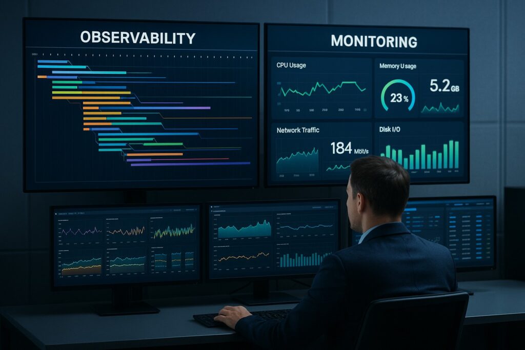 Observability vs Monitoring: Modern IT Monitoring Approaches
