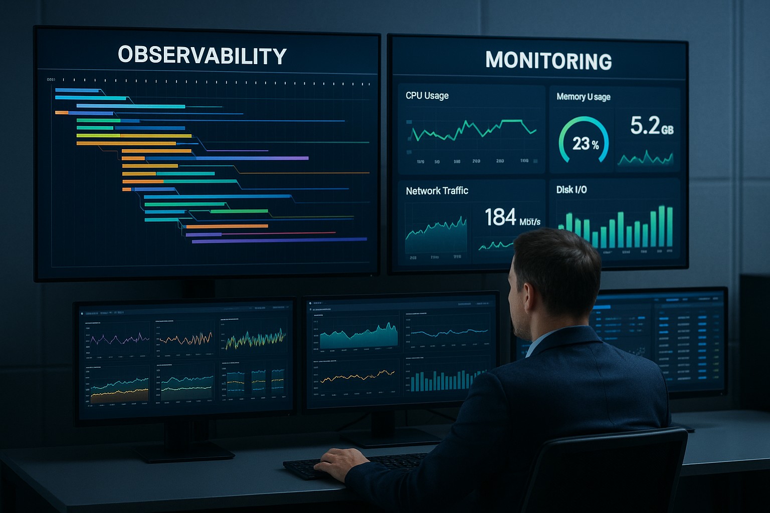 Observability vs Monitoring: Modern IT Monitoring Approaches
