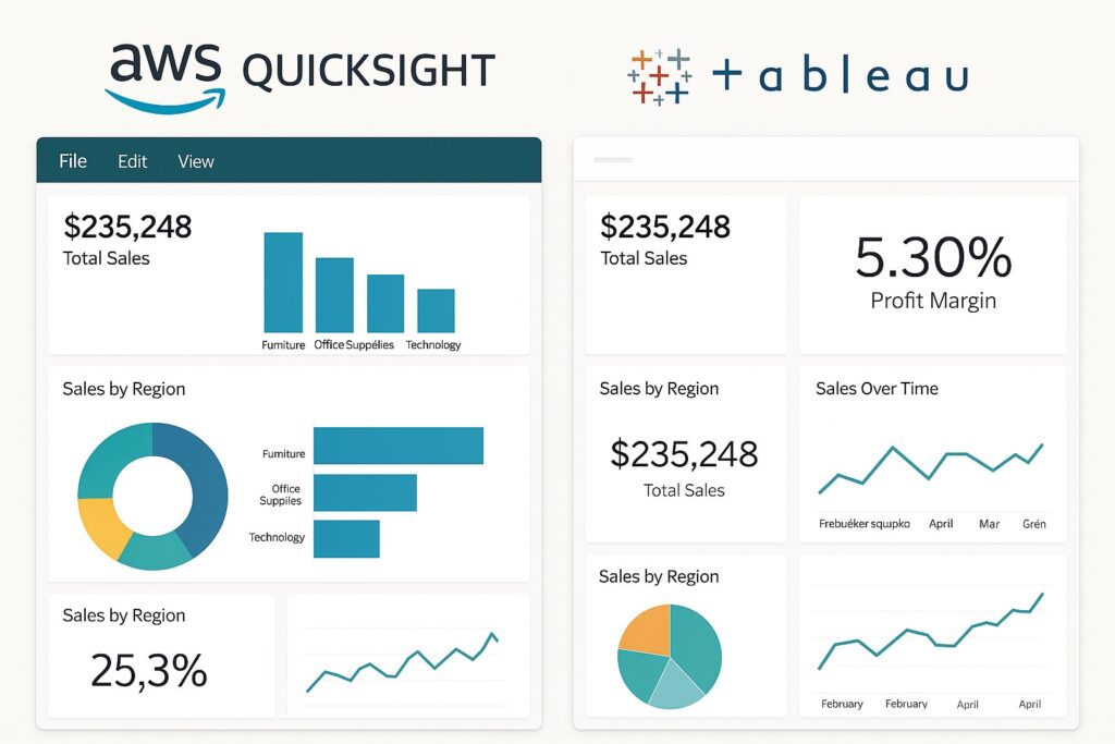 QuickSight vs Tableau: BI Tools Comparison