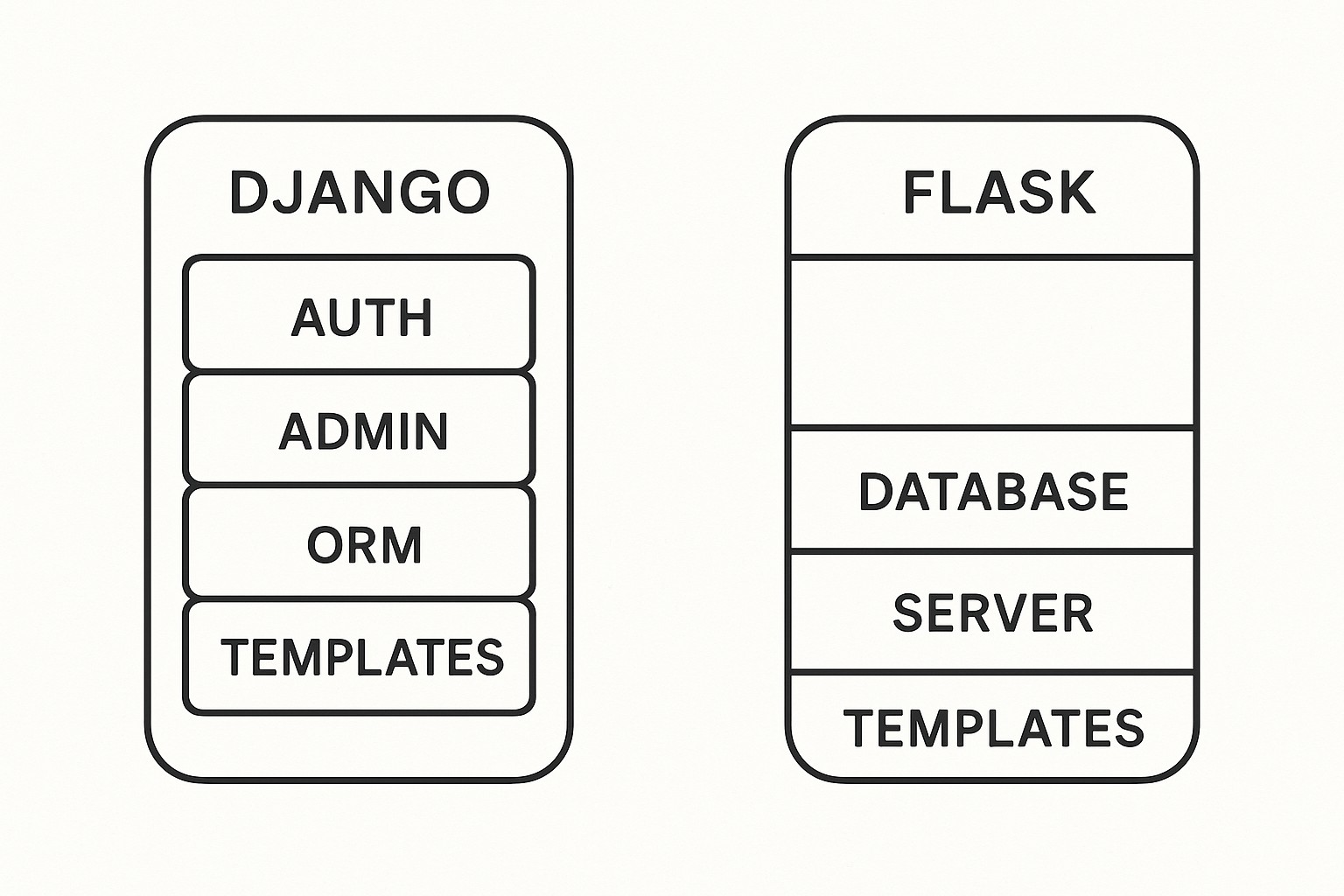 Django vs Flask: Choosing a Python Web Framework