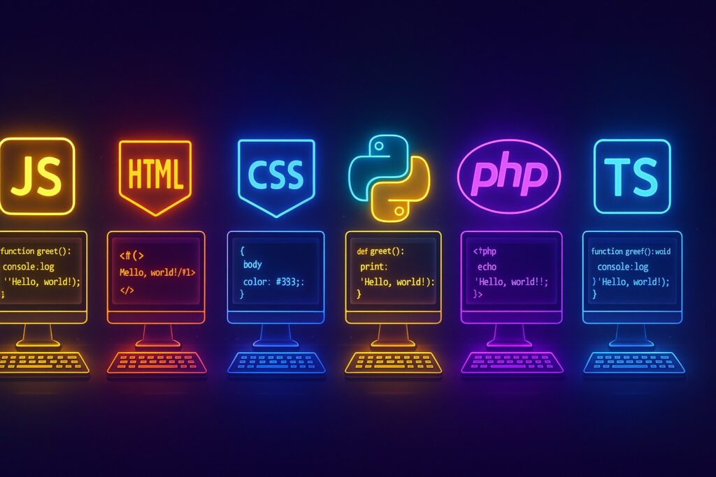 Top Programming Languages for Web Development in 2025